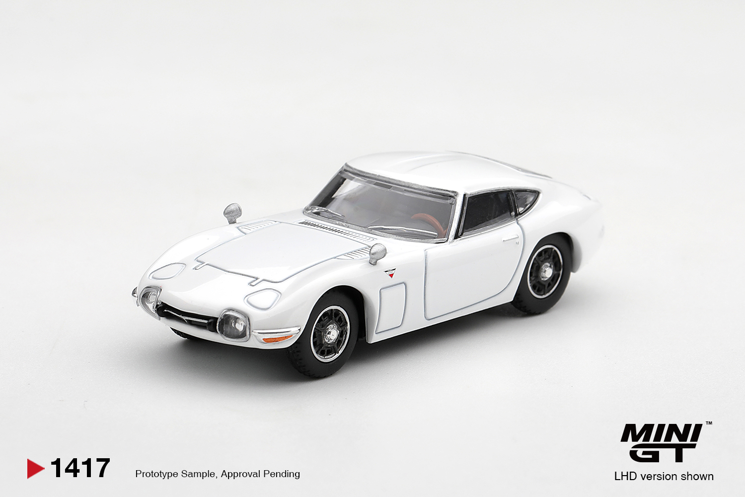 Pré Venda - Mini GT Toyota 2000GT Pegasus White #1417
